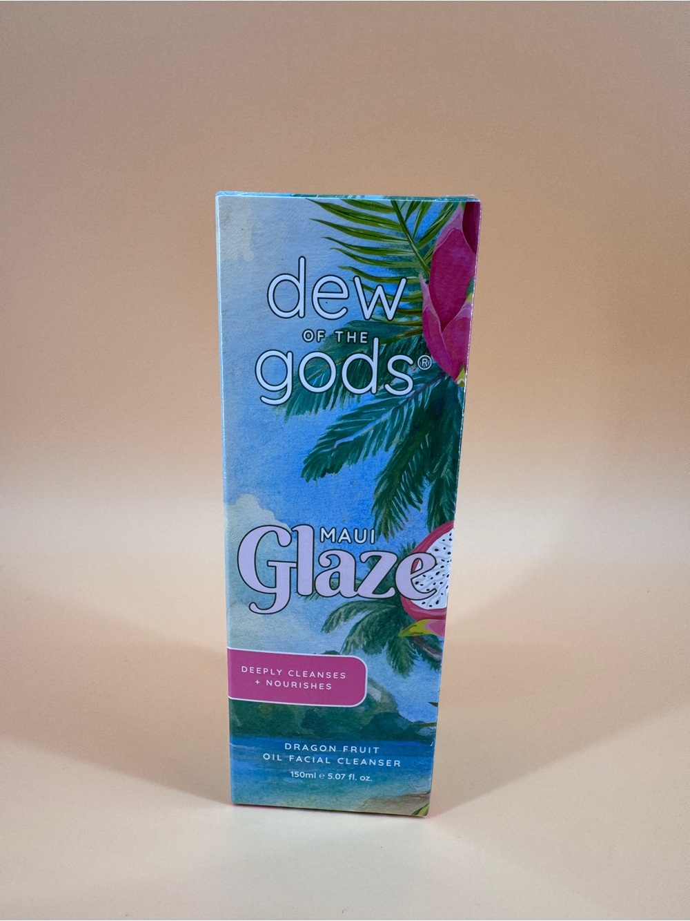 Dew of the Gods Maui Glaze Dragon Fruit Oil Facial Deeply Cleanser
